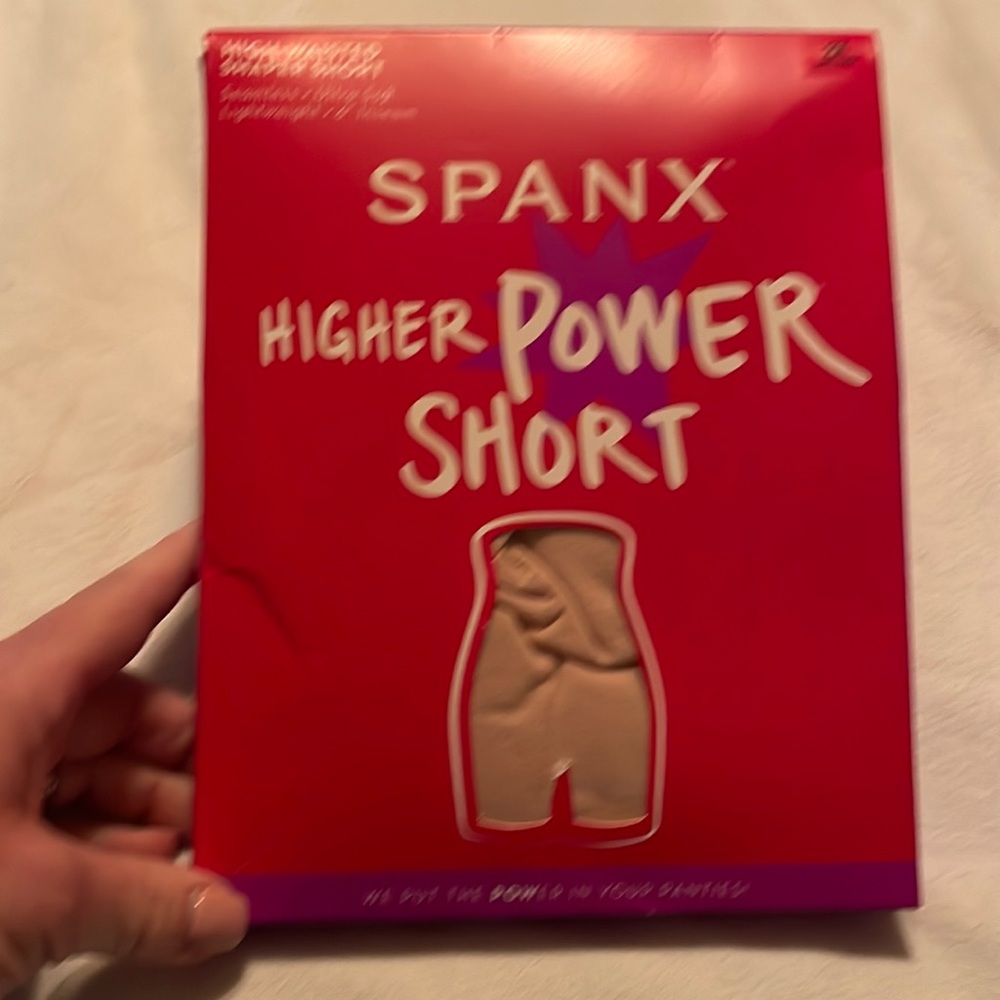 Spanx high waisted shaper shorts